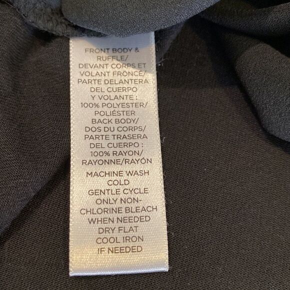 Ann Taylor loft pullover top with ruffle sleeves size small - Picture 7 of 7